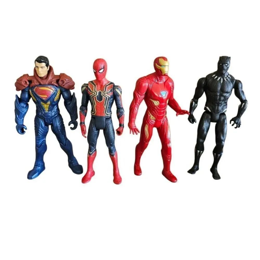 DC Comics Marvel Super heroes 4pc bundle